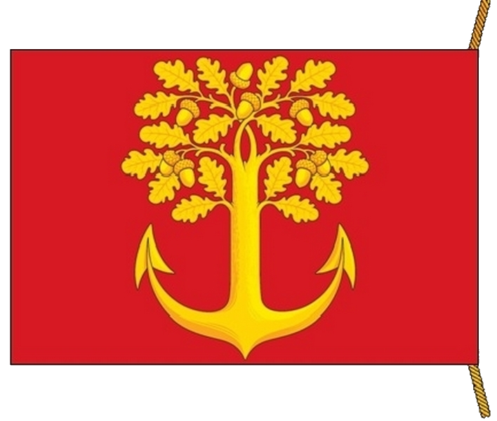 Флаг Грибановского городского поселения.